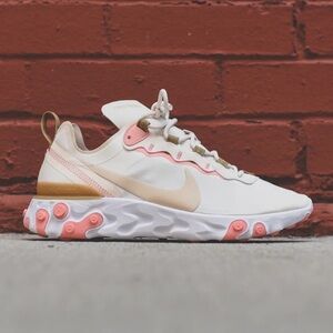 Nike Womens React Element 55 Phantom / Light Orewood